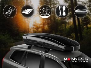 Alfa Romeo Tonale Roof Rack Cross Bars - for models w/ fix points - Black Alfa Romeo Tonale Roof Rack Cross Bars - for models w/ fix points - Black